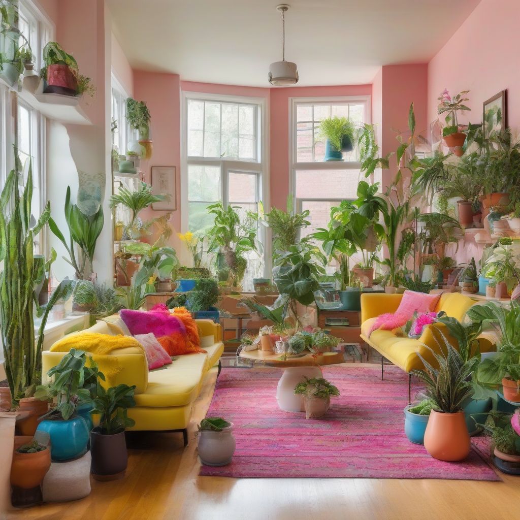 Colorful Indoor Plants