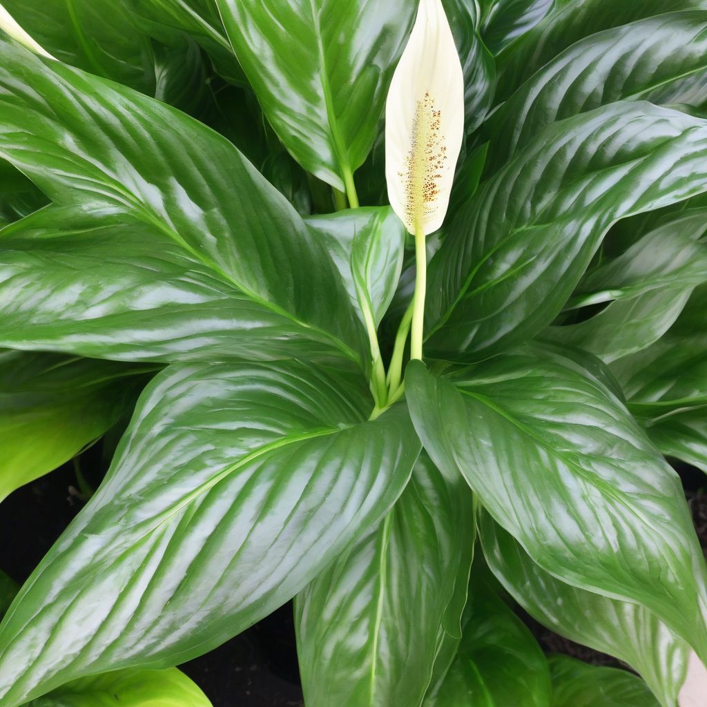 Iron Deficiency in Peace Lily