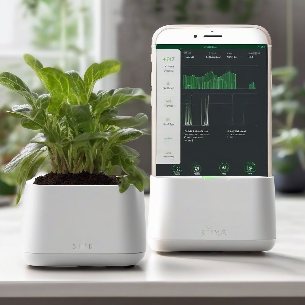 Smart Planter Monitoring Plant Health