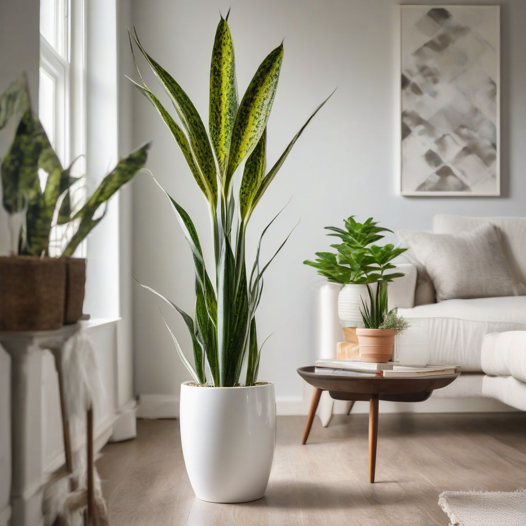 Snake Plant for Clean Air