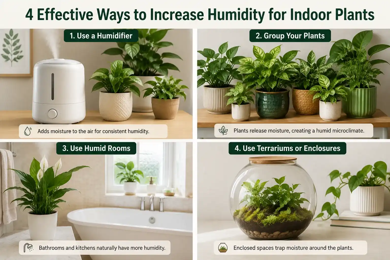 How to Increase Humidity for Indoor Plants