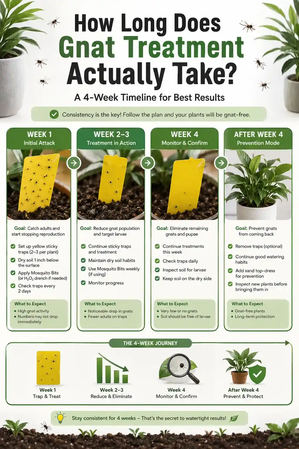 How to Get Rid of Gnats in Indoor Plants
