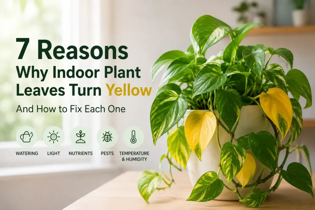 Indoor Plant Leaves Turning Yellow