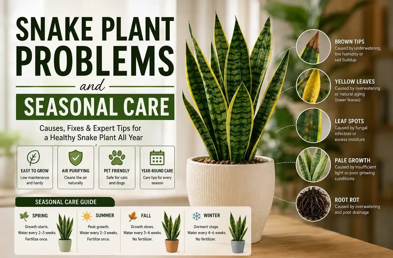 Snake Plant Problems
