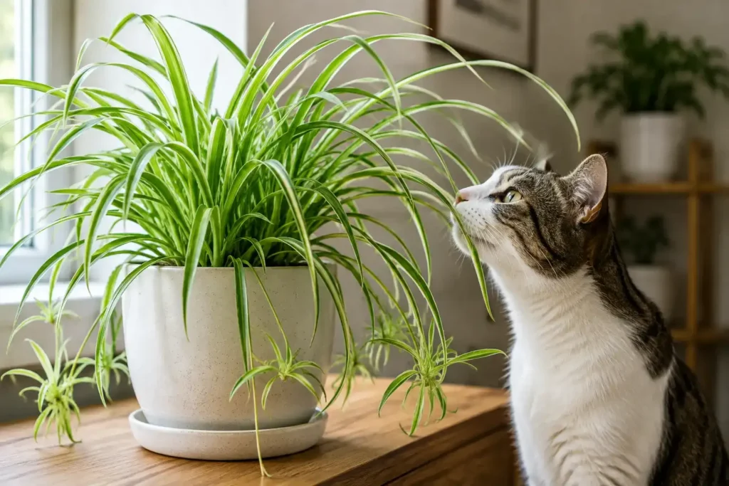 Are Spider Plants Toxic to Cats
