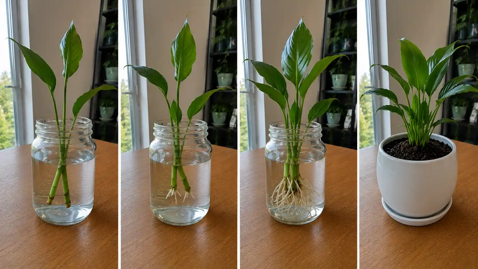 Peace Lily Propagation and Repotting