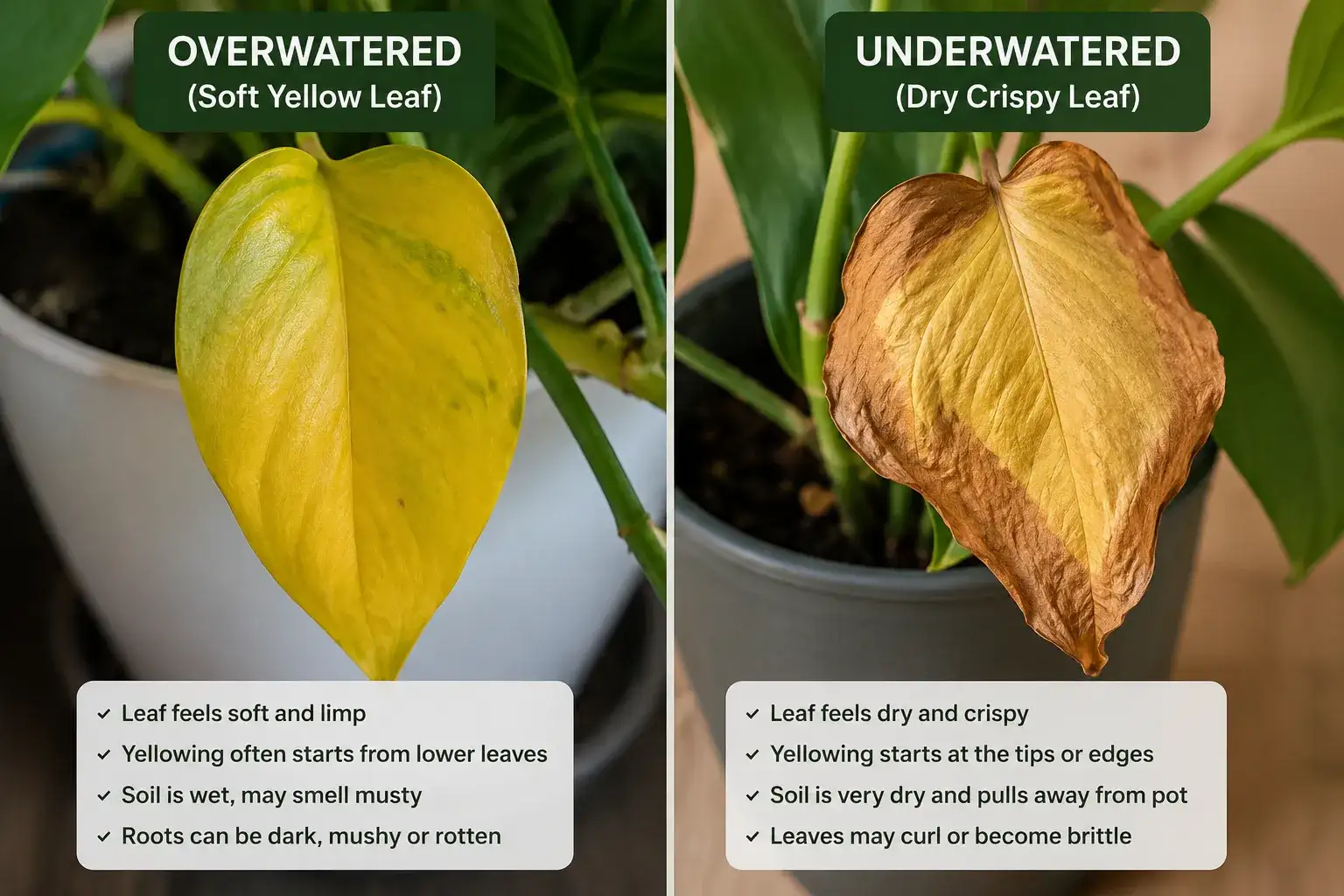 Indoor Plant Leaves Turning Yellow