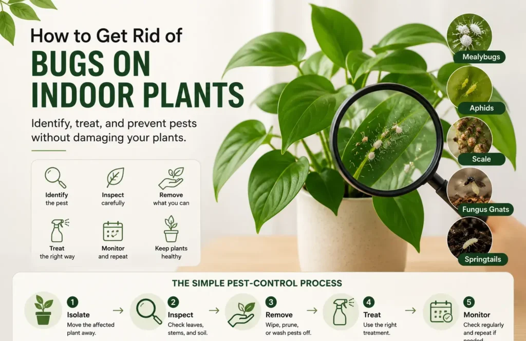 How to Get Rid of Bugs on Indoor Plants