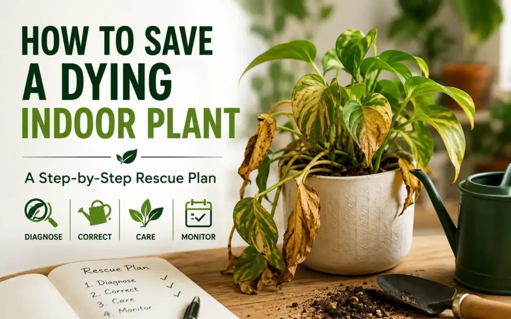 How to Save a Dying Indoor Plant