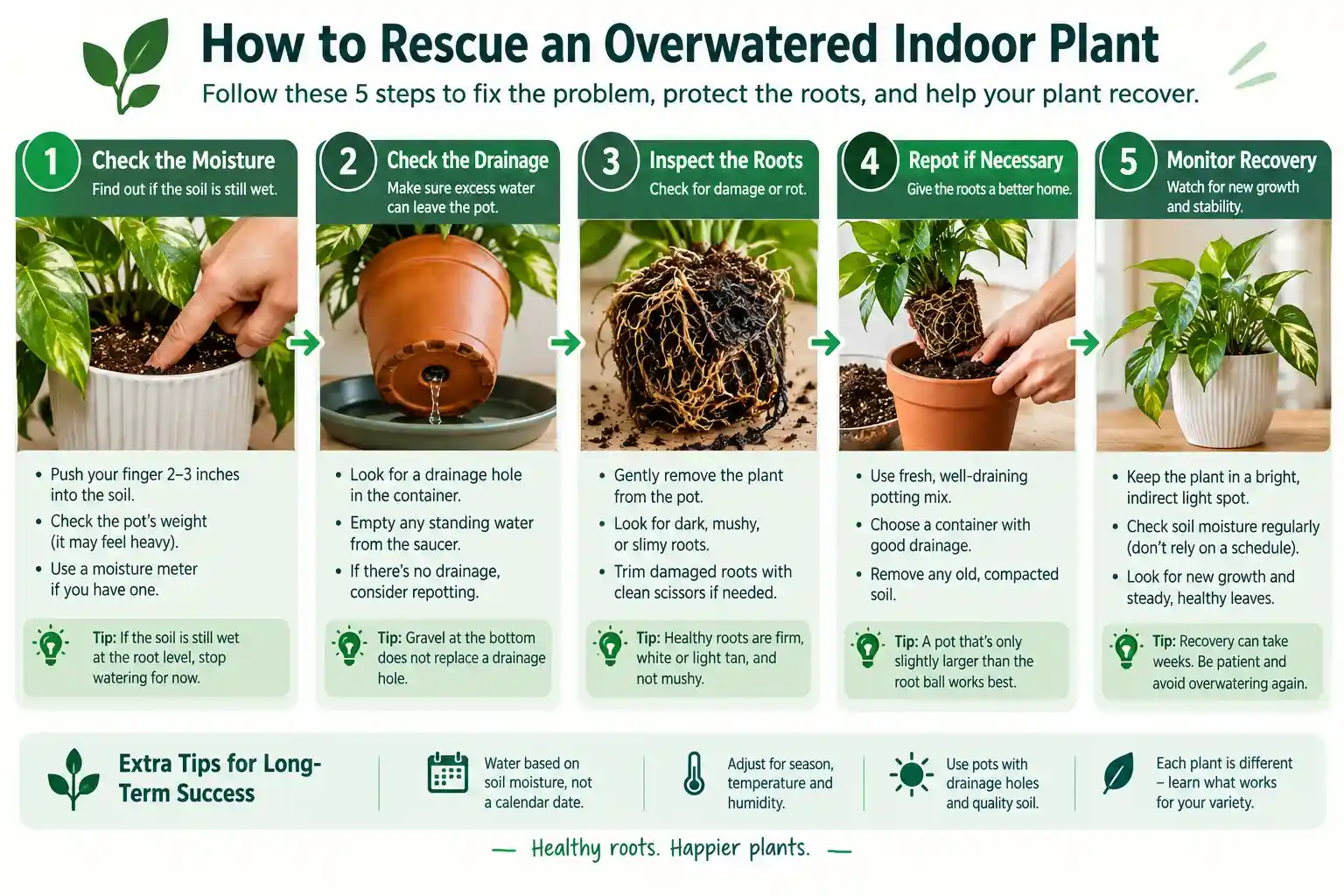 Overwatering Indoor Plants