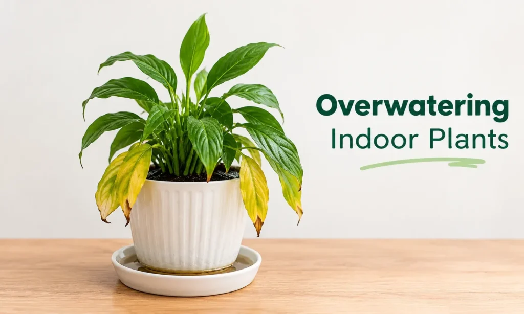 Overwatering Indoor Plants