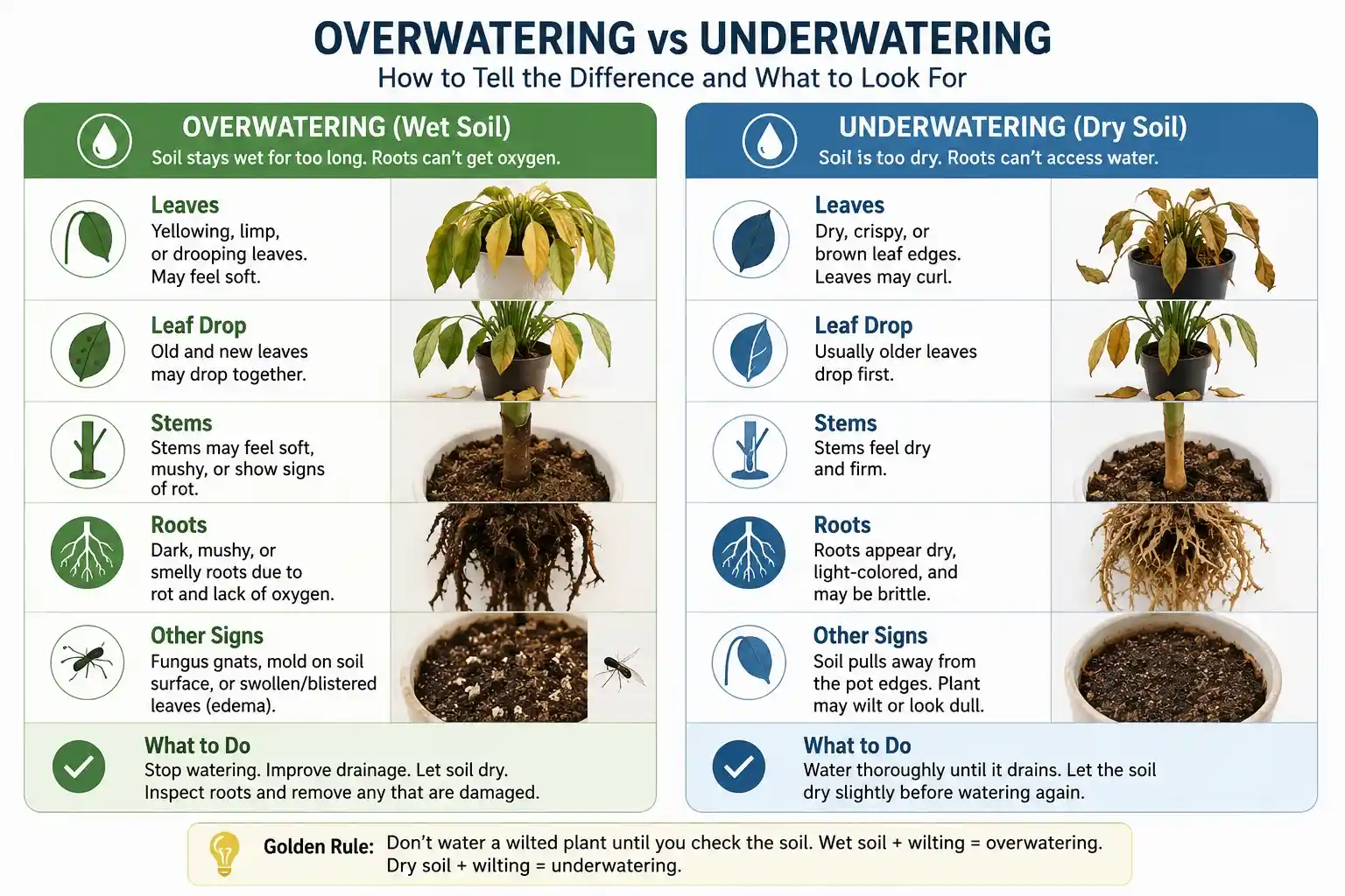 Overwatering Indoor Plants