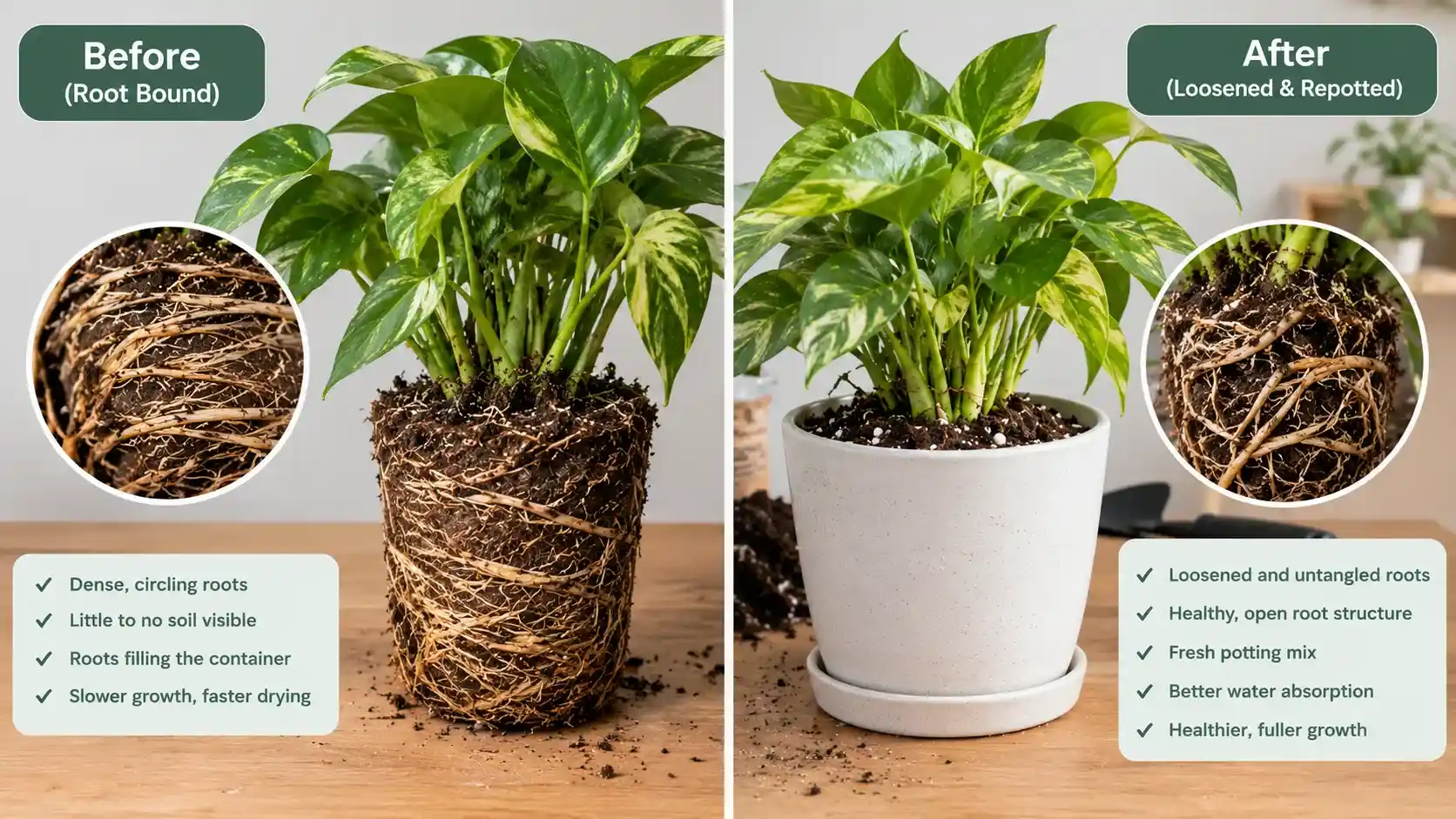 Root Bound Plant